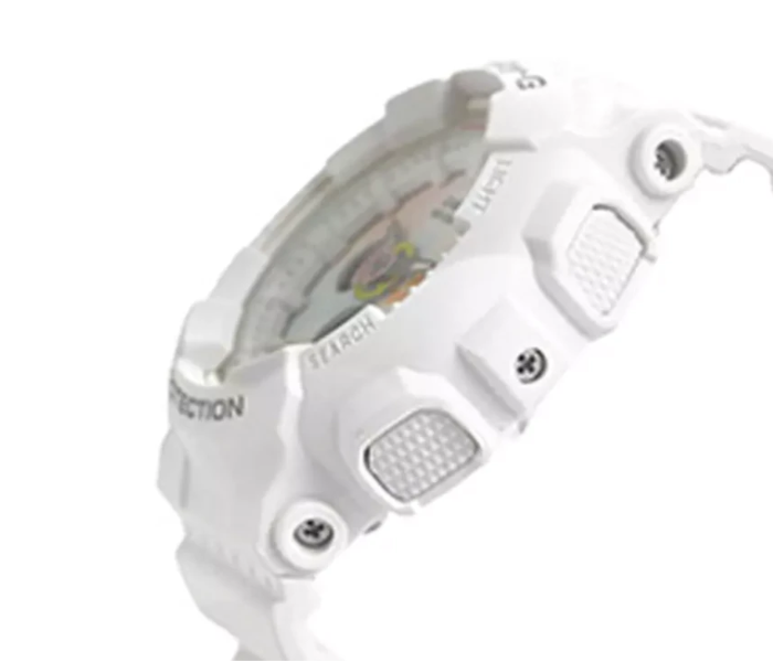 Casio Baby-G BA-120T-7ADR Pink Dial Analog-Digital Watch For Women - White - Zoom Image 3