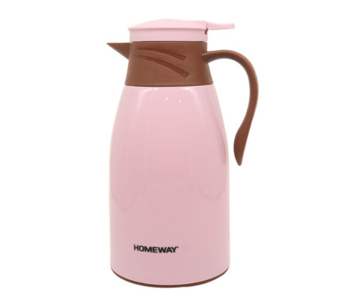 Homeway HW3441 1 Litre Plastic Body Vacuum Flask 1L - Pink - Zoom Image