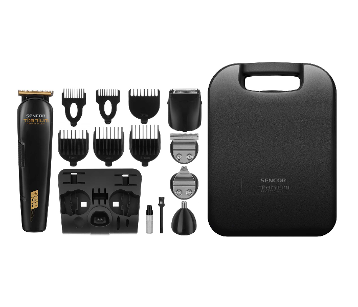 Sencor SHP 8305BK Titanium Professional Hair Clipper Set - Black - Zoom Image 3