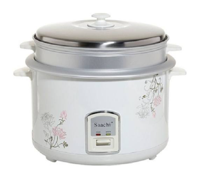 Saachi RC-5154 1600W 4.2 Litre Electric Rice Cooker - White - Zoom Image