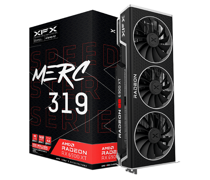 XFX Radeon RX 6900XT Speedster MERC319 16GB GDDR6 Gaming Graphics Card - Zoom Image 1