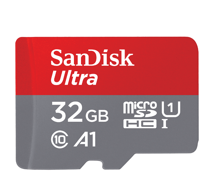 SanDisk SDSQUA4-032G-GN6MN 32GB Class 10 UHS 1  SDHC Ultra MicroSD Card - Zoom Image