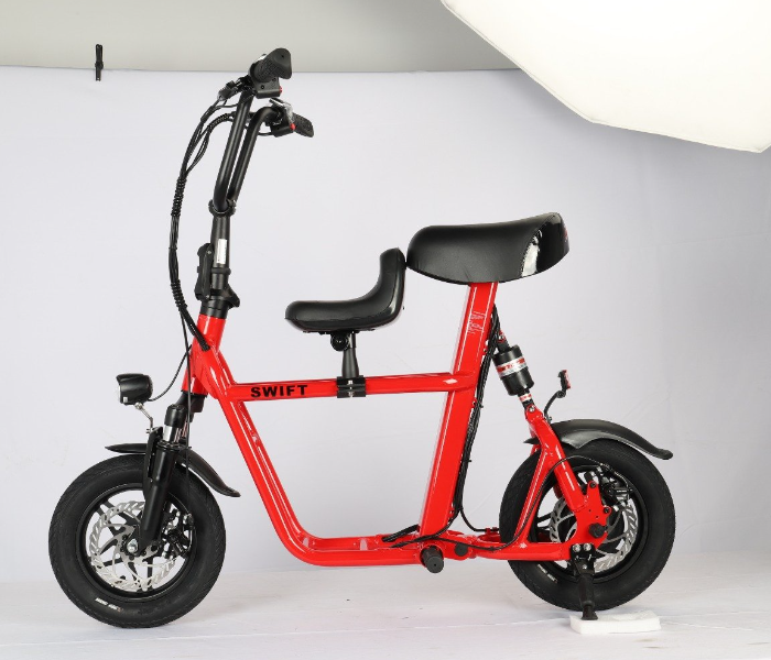 For All 250W Swift Electric Bike - Red - Zoom Image 2