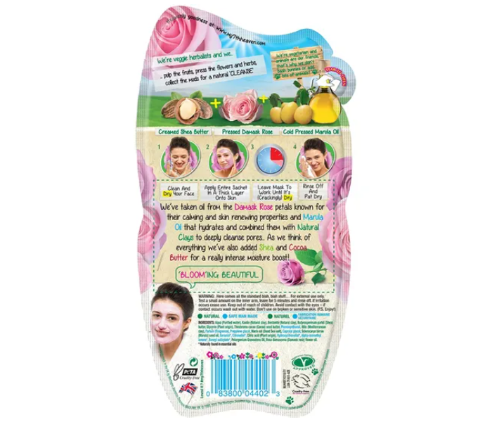 7th Heaven Pink Rose Clay Mud Face Mask - Zoom Image 2