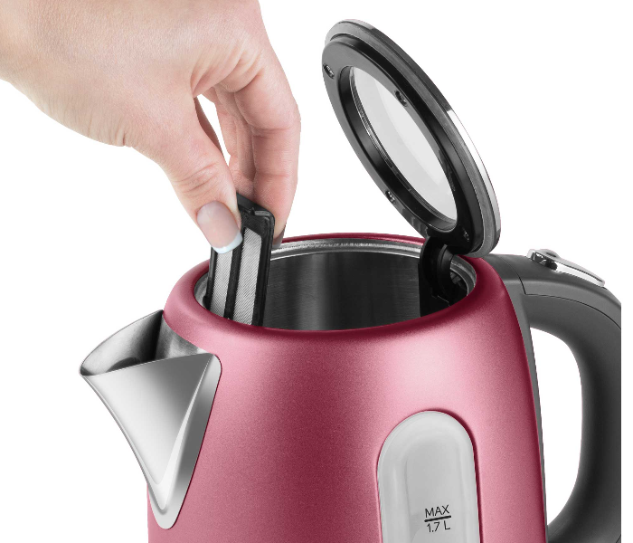 Sencor SWK 1774RD 2150W 1.7 Litre Stainless Steel Kettle - Red - Zoom Image 4