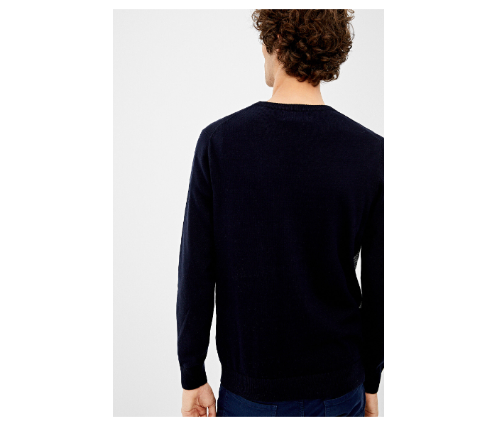 Springfield 006618411 Large Knitwear for Men - Dark Blue - Zoom Image 3