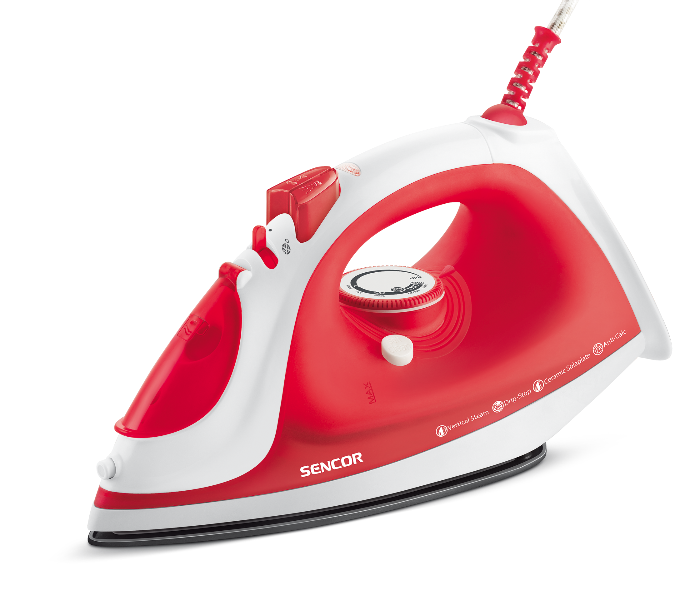 Sencor SSI 5420RD 2200W Steam Iron - White and Red - Zoom Image 1