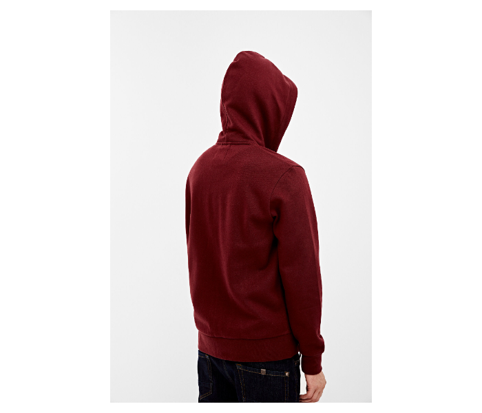 Springfield 009685767 Medium Sweatshirt for Men - Maroon - Zoom Image 3