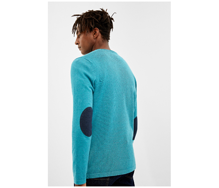 Springfield 006616886 XXL Knitwear for Men - Turquoise - Zoom Image 3