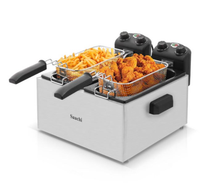 Saachi DF4758 6 Litre Non Stick Deep Fryer - White - Zoom Image 1