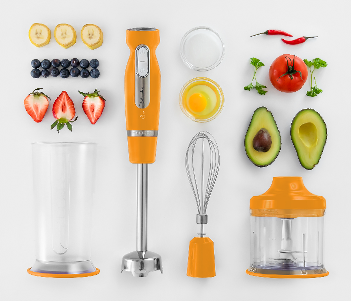 Sencor SHB 4463OR 800W Hand Blender Set - Orange - Zoom Image 15