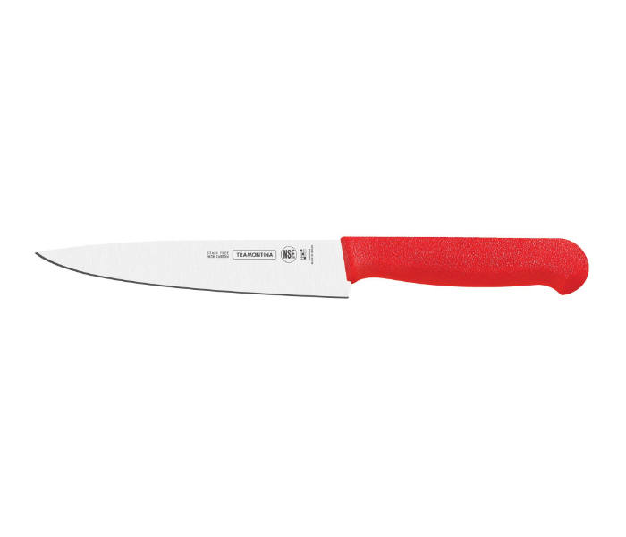 Tramontina 24620176 6-inch Professional Stainless Steel Meat Knife - Red - Zoom Image