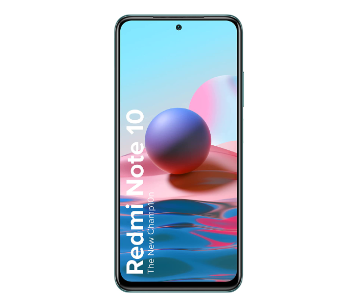 Redmi Note 10 6GB RAM 128GB Storage Amoled Dot Display Smartphone - Aqua Green - Zoom Image 1