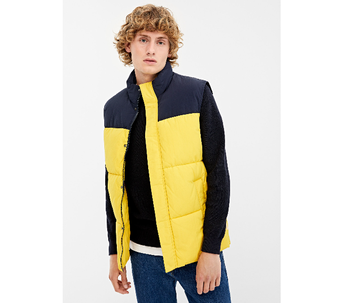 Springfield 095623607 XXL Nylon Sports Jacket for Men - Yellow - Zoom Image 2