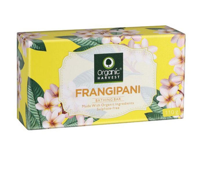 Organic Harvest 110 gm Frangipani Bathing Bar - Zoom Image