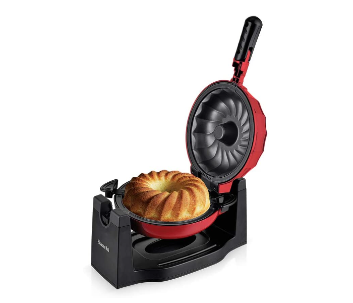 Saachi CM2252 26cm Non Stick Cake Maker - Red - Zoom Image 2