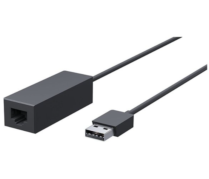 Microsoft Surface EJR-00001 USB To Ethernet Adapter - Black - Zoom Image 1