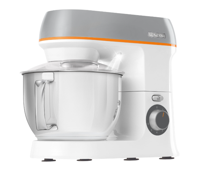 Sencor STM 3730SL 800W 4 Litre Stand Mixer - White and Grey - Zoom Image 4