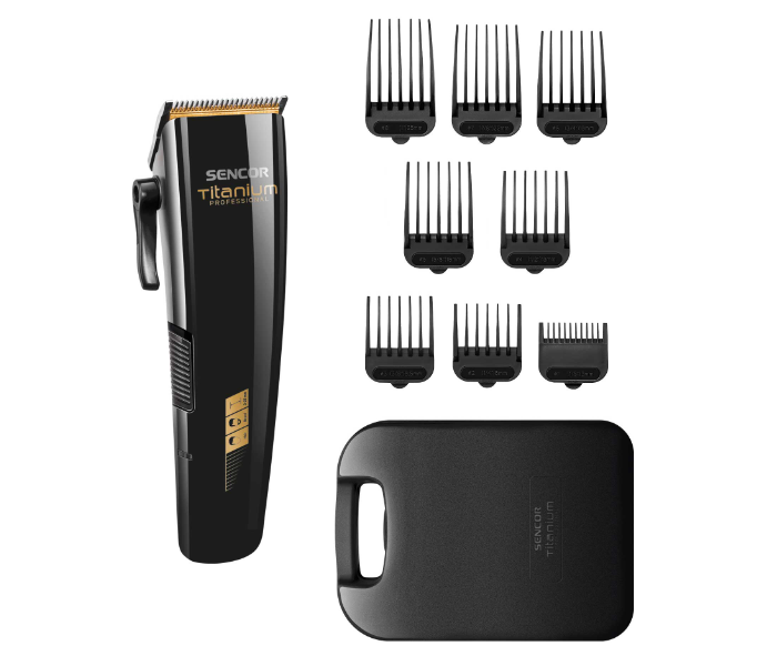 Sencor SHP 8400BK Titanium Professional Hair Clipper Set - Black - Zoom Image 1