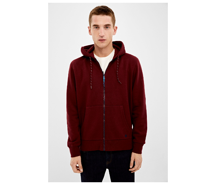 Springfield 009685767 Small Sweatshirt for Men - Maroon - Zoom Image 2