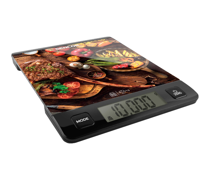 Sencor SKS 7001BK 10 kg Ultra Slim Kitchen Scale - Black - Zoom Image 4