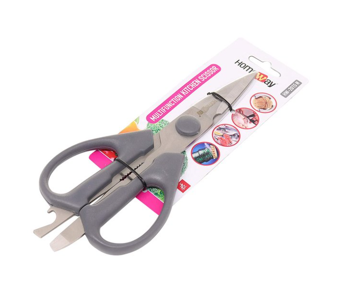 Homeway HW2015 Multifunction Kitchen Scissor - Black - Zoom Image