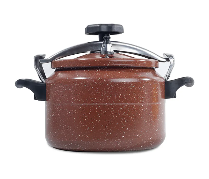 Homeway HW3439 11 Litre Marble Coating NonStick Arabic Pressure Cooker - Brown - Zoom Image