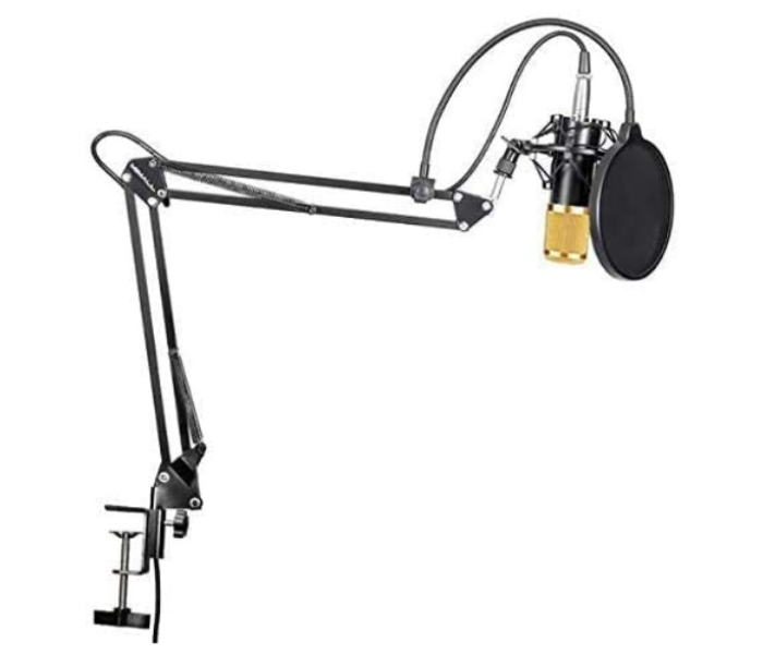 Condenser Microphone with Live Sound Card Suspension Microphone Kit - Zoom Image 4