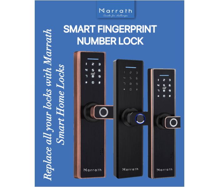 Marrath Smart WiFi Fingerprint RFID Passcode Lock Work - Zoom Image 4