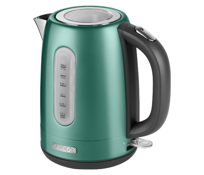 Sencor SWK 1771GR 2150W 1.7 Litre Stainless Steel Kettle - Dark Green - Zoom Image 1