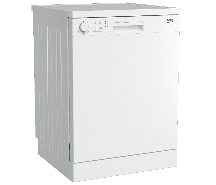 Beko DFN05310W Freestanding Dishwasher - White - Zoom Image 2