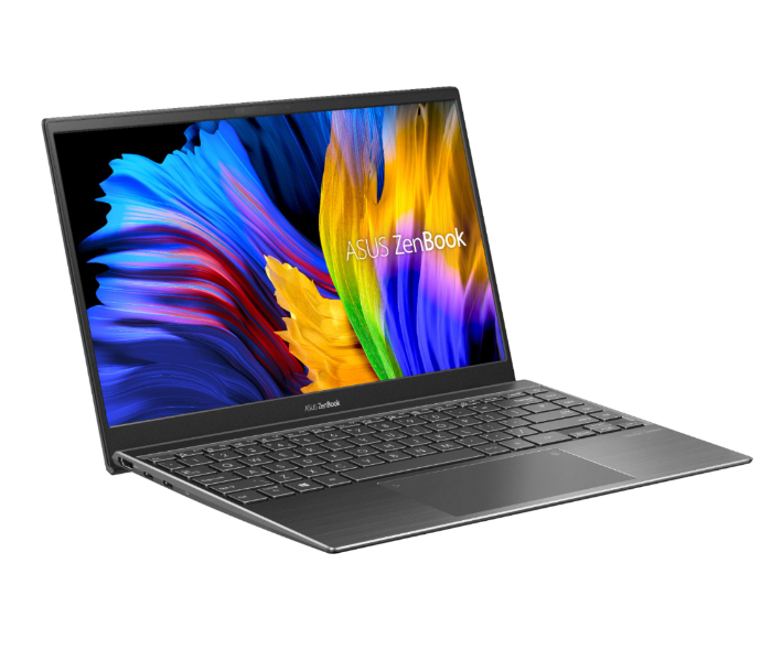 Asus Zenbook Q408UG-211-BL 14 Inch FHD AMD Ryzen 5-5500u Processor 8GB RAM 256GB SSD 2GB NVIDIA GeForce MX450 Graphics Windows 10 - Grey - Zoom Image 1