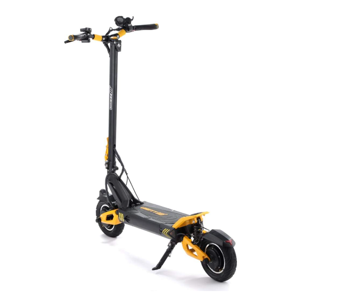 For All 2800W VSETT 10 Plus Foldable Electric Scooter - Black and Yellow - Zoom Image 2