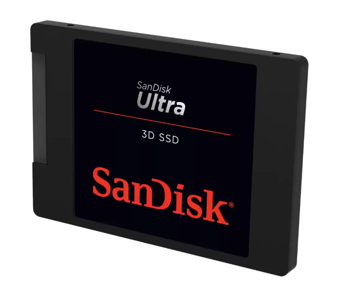 SanDisk SDSSDH3-1T00-G25 1TB Ultra 3D SSD - Black - Zoom Image 1