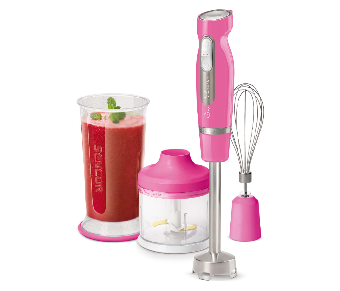 Sencor SHB 4468RS 800W Hand Blender Set - Pink - Zoom Image 1