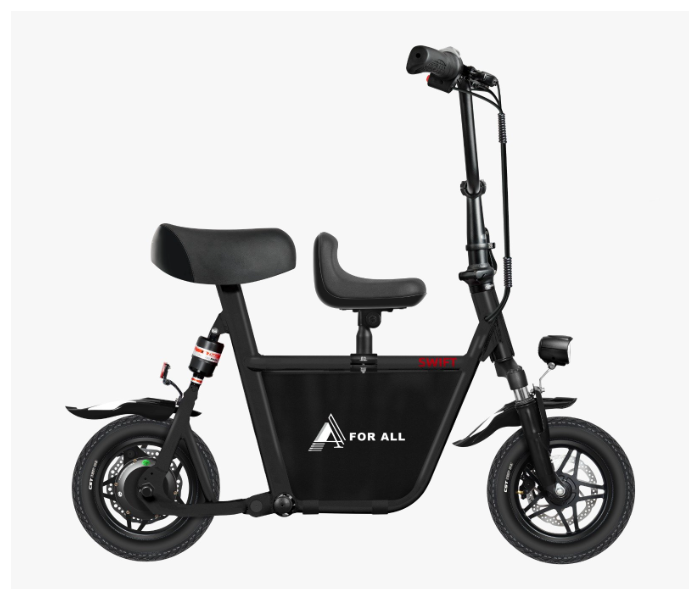 For All 250W Swift Electric Bike - Black - Zoom Image 3