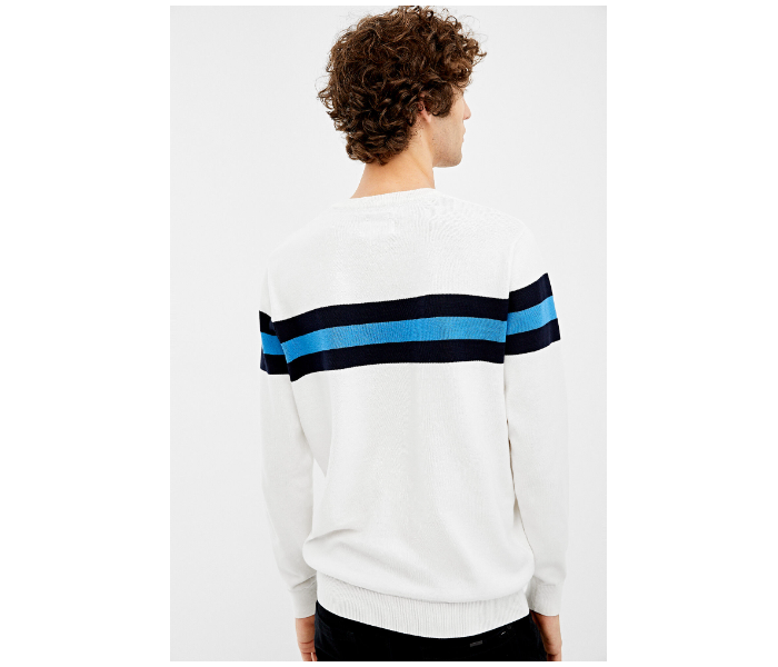 Springfield 006621496 XXL Knitwear for Men - Ivory - Zoom Image 3