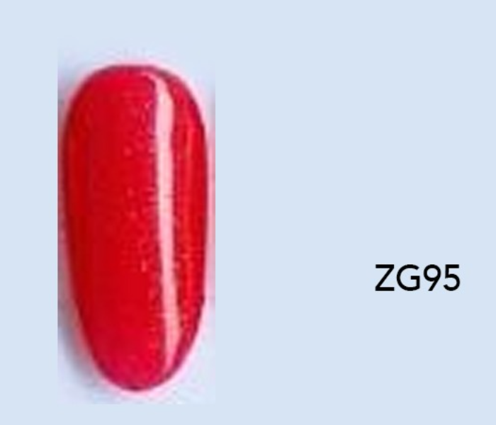 D Ellse ZG95 15ml Professional Glitter Gel Nail Polish - Red - Zoom Image 6