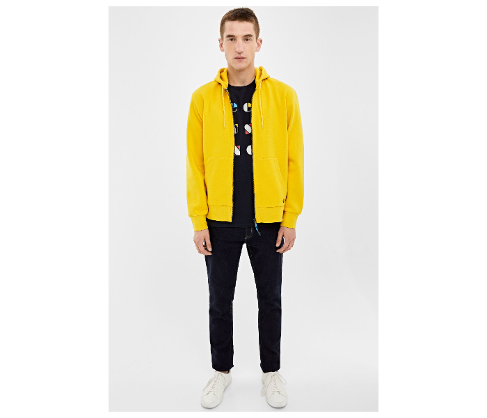 Springfield 009685707 XXL Sweatshirt for Men - Yellow - Zoom Image 1