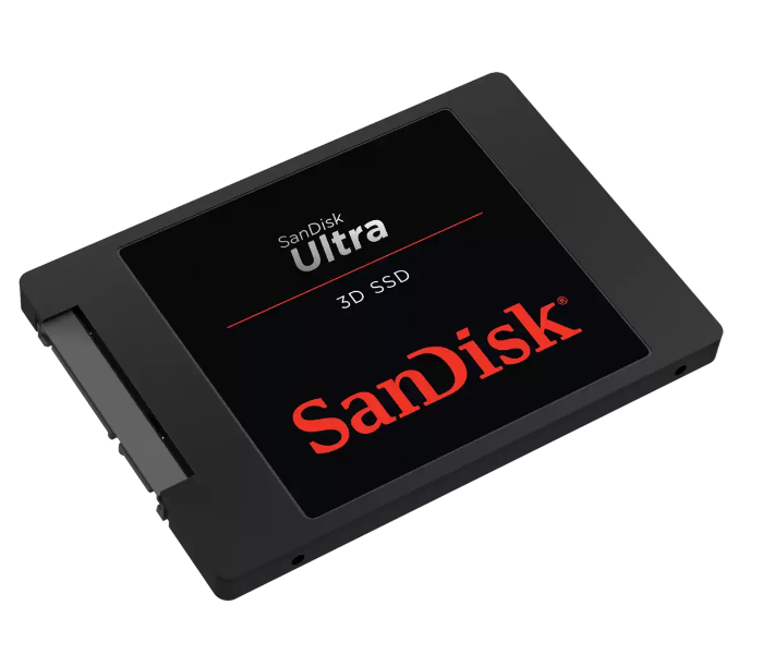 SanDisk SDSSDH3-250G-G25 250GB Ultra 3D SSD - Black - Zoom Image 3