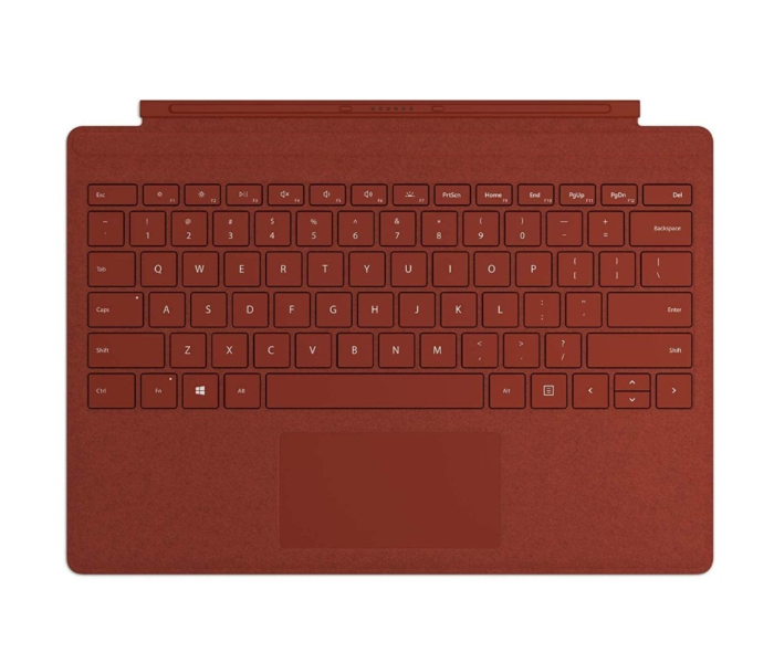 Microsoft FFP-00114 Surface Pro Signature Type English Arabic Keyboard Cover - Red - Zoom Image