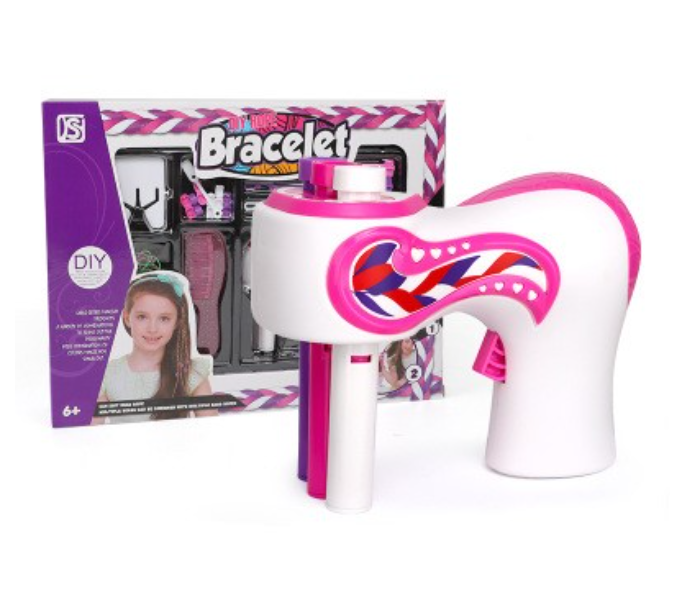 FN-Kids 3 Strand Automatic Stylish Electric Hair Braider - Pink - Zoom Image 3