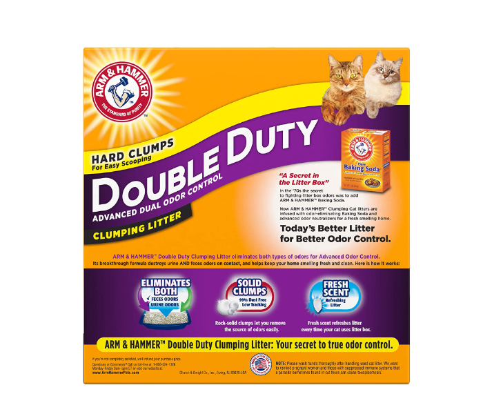 Arm and Hammer HH2148 6.35kg Double Duty Clumping Litter - Zoom Image 2