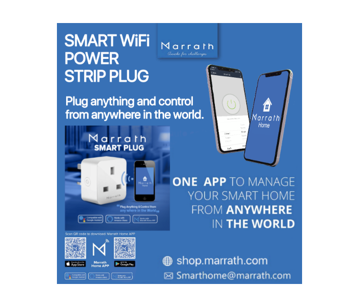 Marrath Smart Wi-Fi Plug To Control Devices and Daily Report Energy Usage - Zoom Image 5