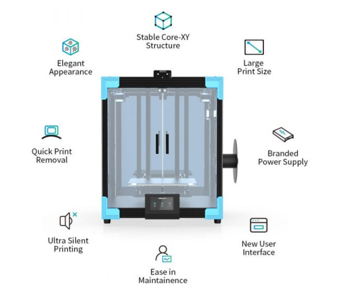 Creality Ender-6 3D Printer - Black  - Zoom Image 4