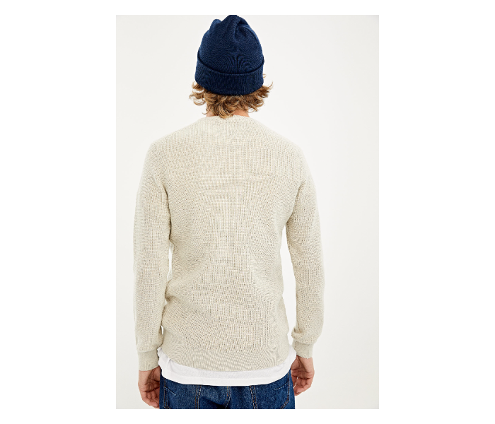 Springfield 003668441 XXL Basic Winter Knitwear for Men - Light Grey - Zoom Image 2