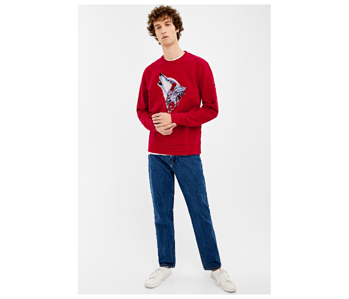 Springfield 009601660 XXL Sweatshirt for Men - Red - Zoom Image 1