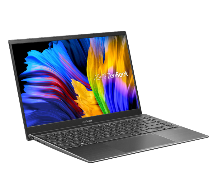 Asus Zenbook Q408UG-211-BL 14 Inch FHD AMD Ryzen 5-5500u Processor 8GB RAM 512GB SSD 2GB NVIDIA GeForce MX450 Graphics Windows 10 - Grey - Zoom Image 1