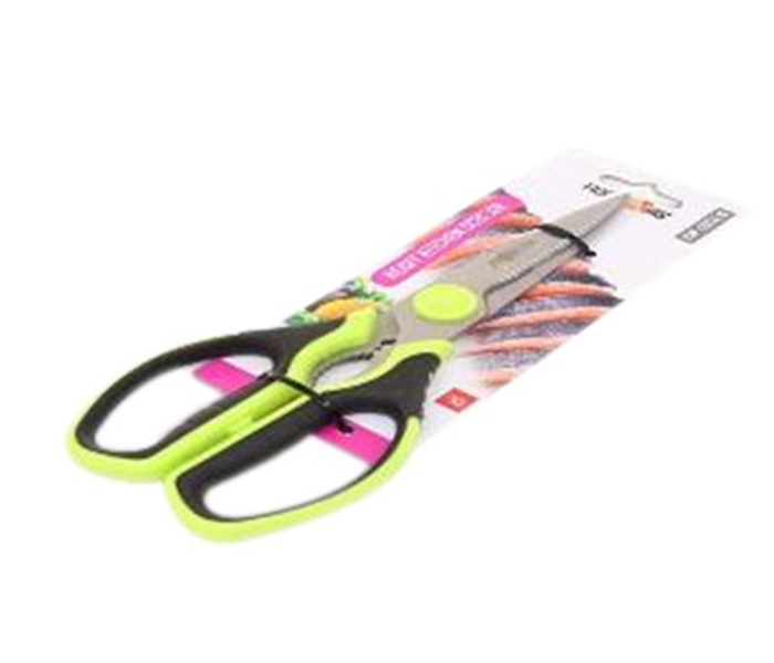 Homeway HW-2014 N Heavy Kitchen Scissor - Black and Yellow - Zoom Image