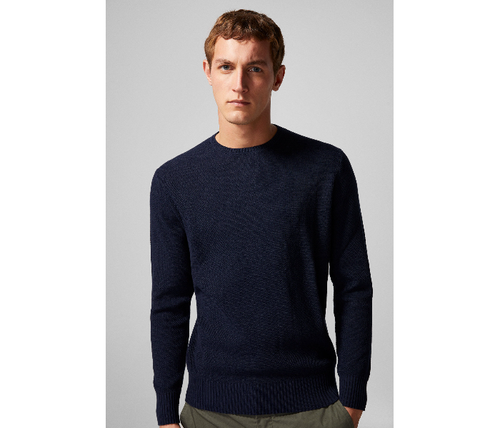 Springfield 003425811 XL Basic Winter Knitwear for Men - Dark Blue - Zoom Image 1